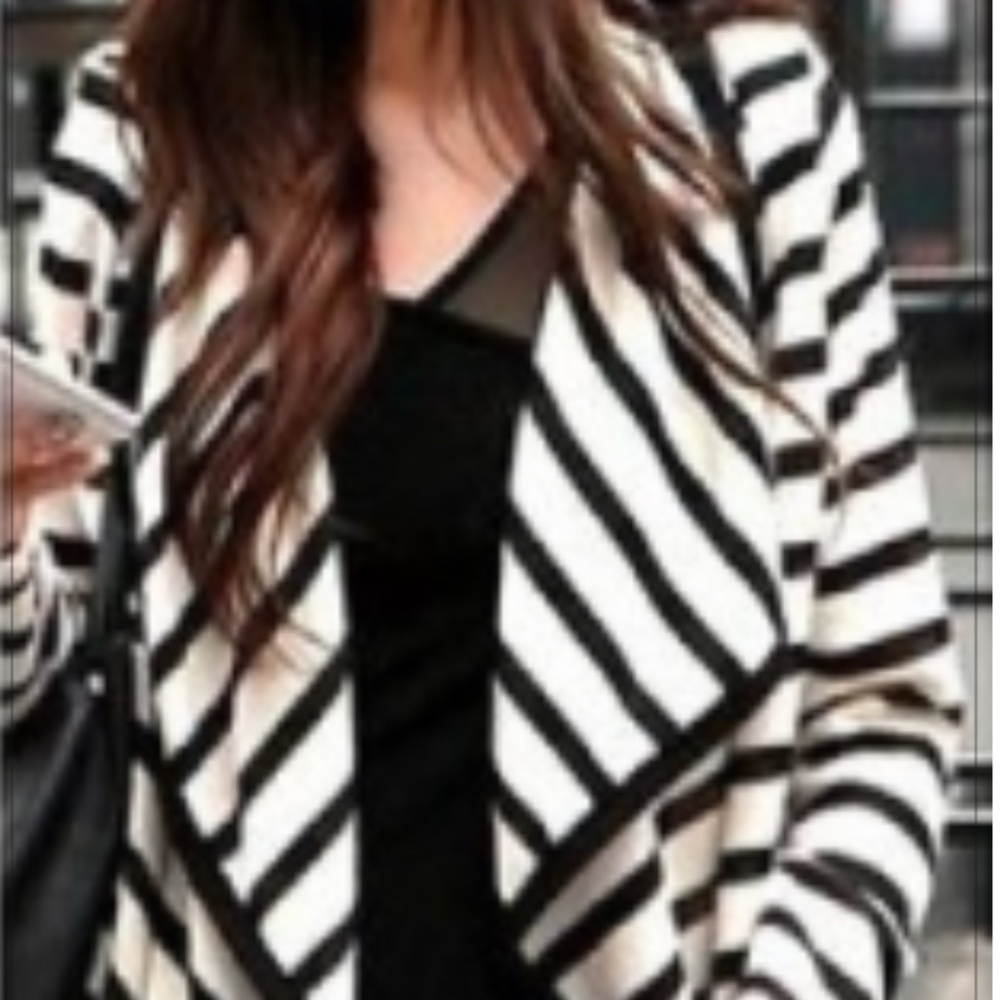 STRIPED LIGHT CRADIGAN